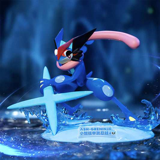 Mini Pokemon Moncolle - Ash-Greninja Figurine