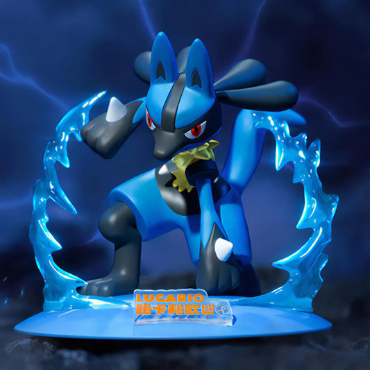 Mini Pokemon Moncolle - Lucario Figurine