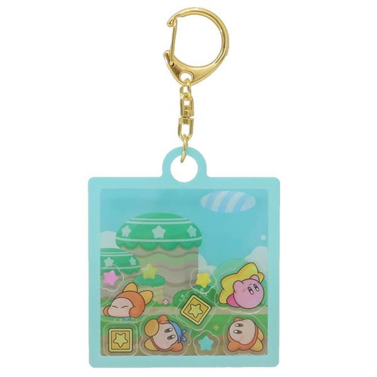 KIRBY SHAKING CHARACTER KEYCHAINS - BLUE GREEN