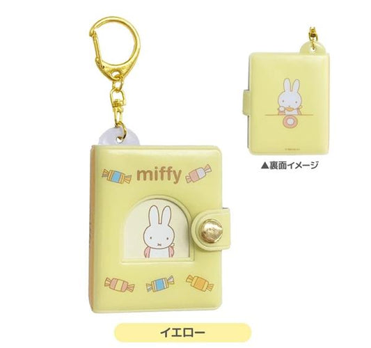 MIFFY MINI PHOTO ALBUM KEYCHAIN - YELLOW