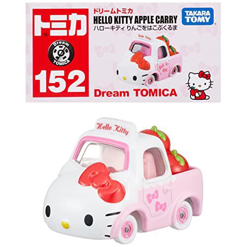 DREAM TOMICA  HELLO KITTY APPLE CAR 3 INCHES