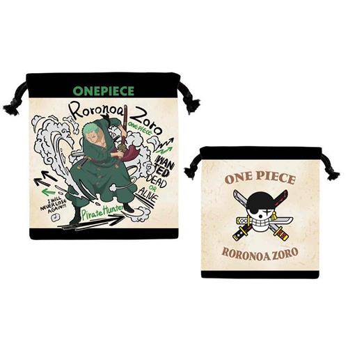 ONE PIECE DRAWSTRING PURSE ZORO