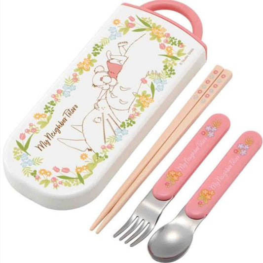 MY NEIGHBOR TOTORO UTENSIL SET - TOTORO AND MEI