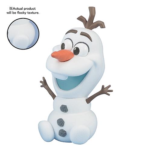 DISNEY CHARACTERS FLUFFY PUFFY - OLAF & SNOWGIES (A: OLAF) FIGURE