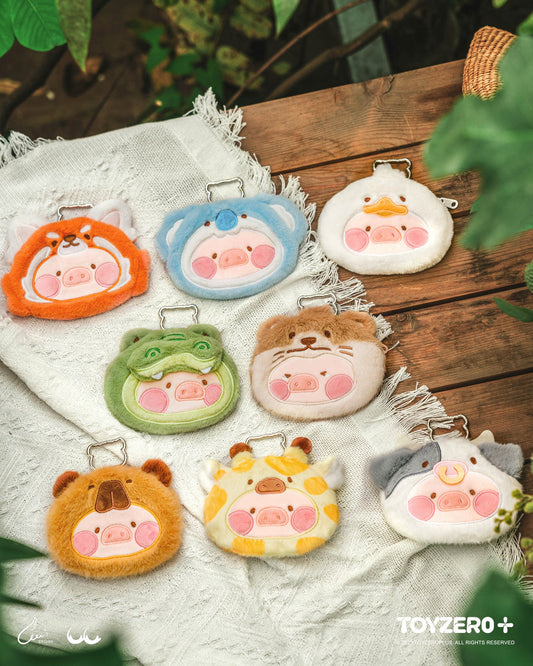 Lulu The Piggy Animal Party Plush Pouch Blind Box by Toyzeroplus