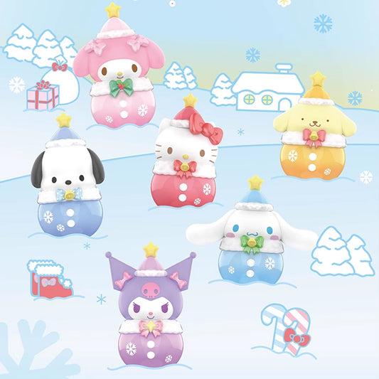 TOPTOY Sanrio Characters Winter Water Sound Bell  Blind Box