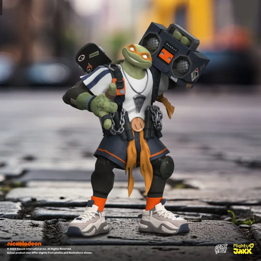 Teenage Mutant Ninja Turtles x Clogtwo Urban Combat: Michelangelo by Mighty Jaxx