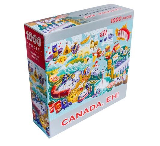 1000 pieces Canada Eh! Jigsaw Puzzle - Arcadia Puzzles - 1