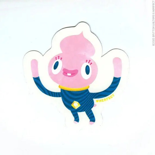 Flying Alien Sticker – 10 PACK - 1