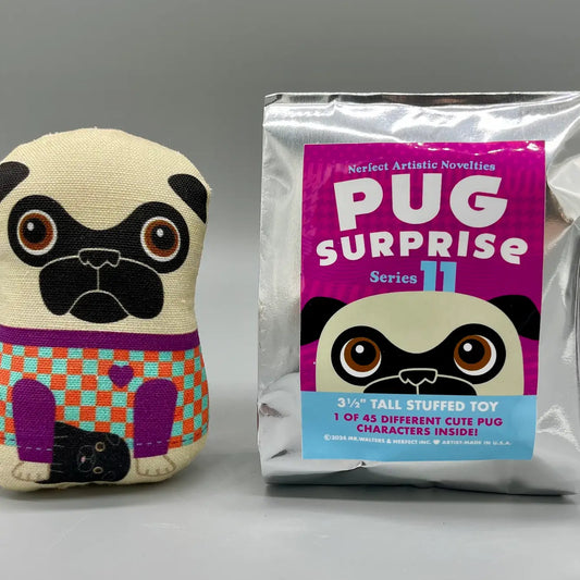 Nerfect Pug Surprise / Series 11 (Blind-Bagged Stuffed Toy) – 20 PACK - 1