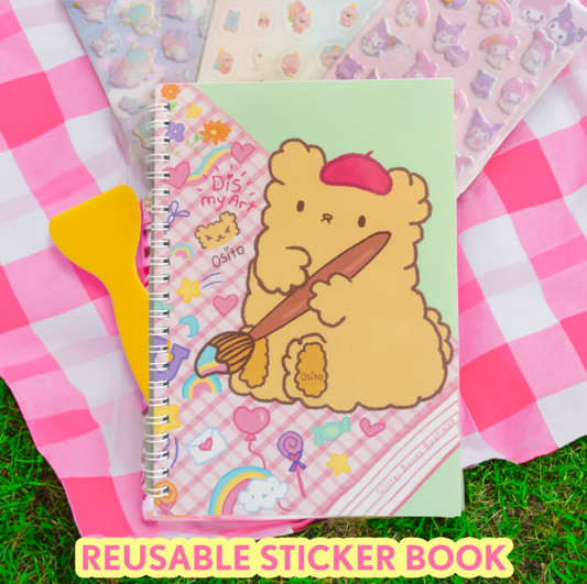 Osito Artist Reusable Sticker Book - 1