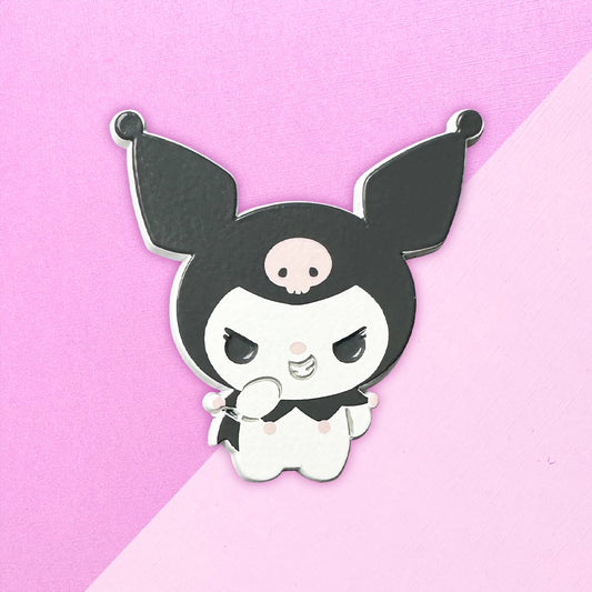 Kawaii Kuro Enamel Pin - 1