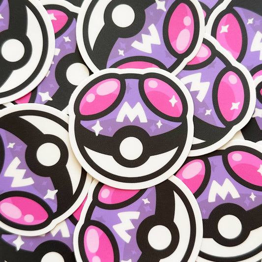 Masterball Vinyl Sticker - 1