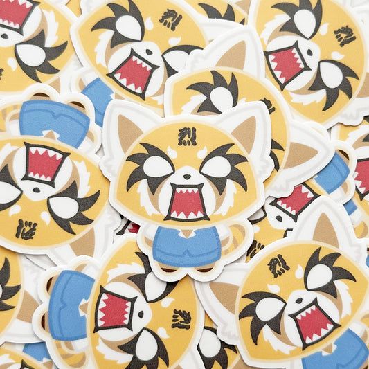 Angry Retsuko Vinyl Sticker - 1