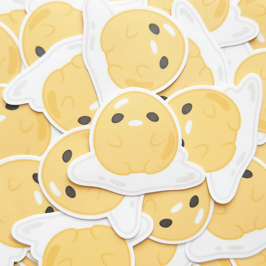 Gude Lazy Egg Vinyl Sticker - 1