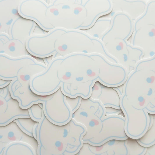 Kawaii CinnaRabbit Vinyl Sticker - 1