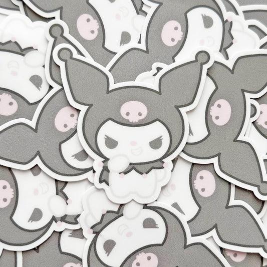 Kawaii Kuro Vinyl Sticker - 1