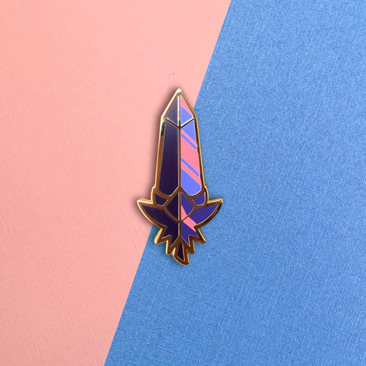 Gigantamax Corviknight Feather Enamel Pin - 1