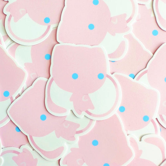 Mew Vinyl Sticker - 1