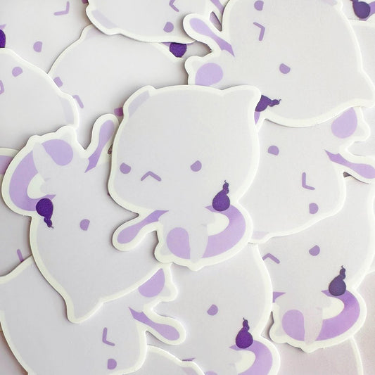 Mewtwo Vinyl Sticker - 1