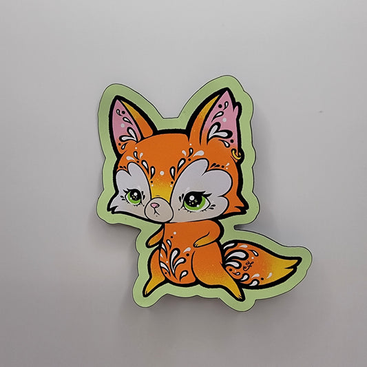 Little Fox - Die Cut Magnet - 1