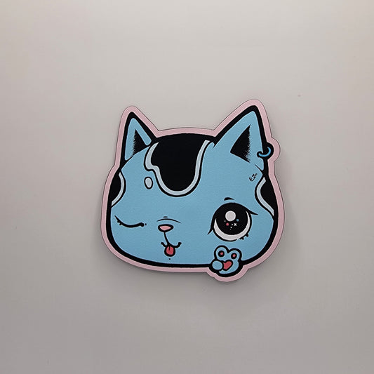 Felt Cute - Die Cut Magnet - 1