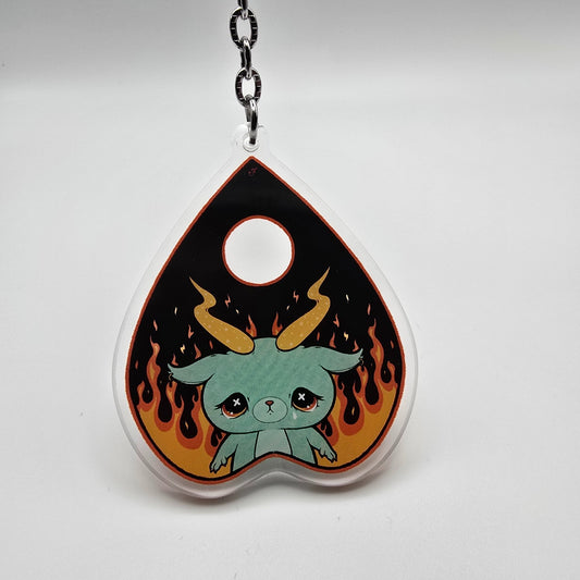 Go To Hell (Teal) - Keychain - 1