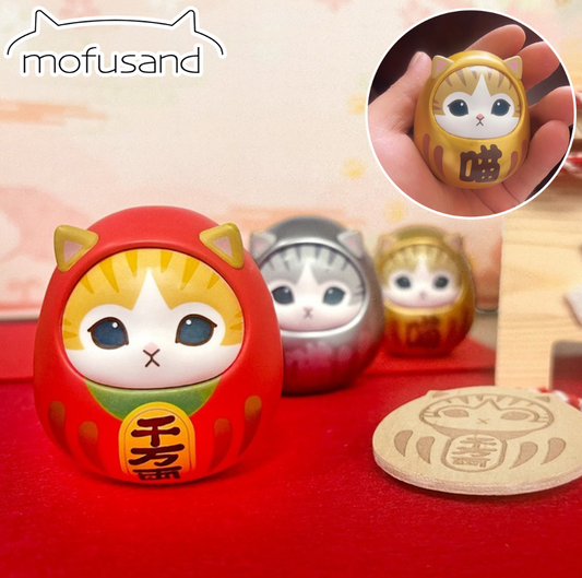 MOFUSAND Daruma Figure 3in 1 Set (Gold, Red, and Silver) Success - 1