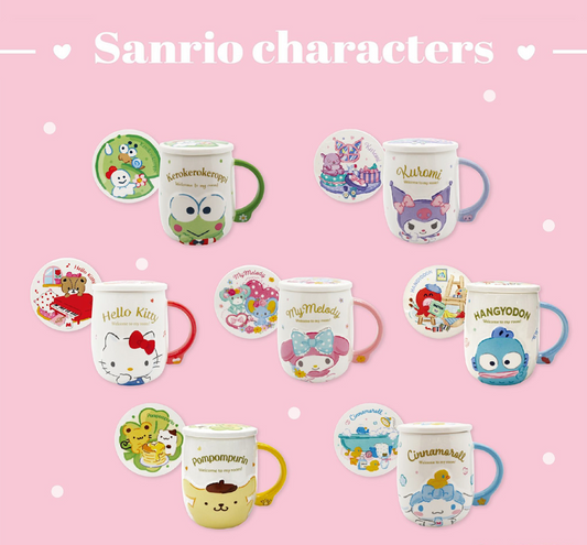 SANRIO Mug with Lid (HK Edition)  - 1