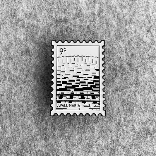 AOT Wall Maria Stamp-Series Enamel Pin – Scounts, Titans & Anime Collectible