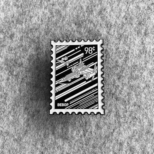 Cowboy Bebop Stamp-Series Enamel Pin – Space Cowboys, Speed & Anime Collectible 🚀🎶