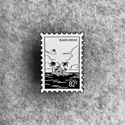 Kame House Enamel Pin – DBZ, Iconic Training & Collectible Memorabilia 🏝️✨