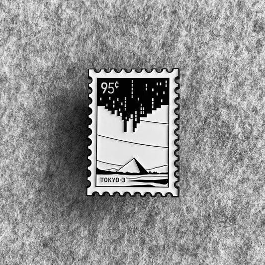 Tokyo 3 Enamel Pin – City Defense & Mecha Fandom Collectible 🚀