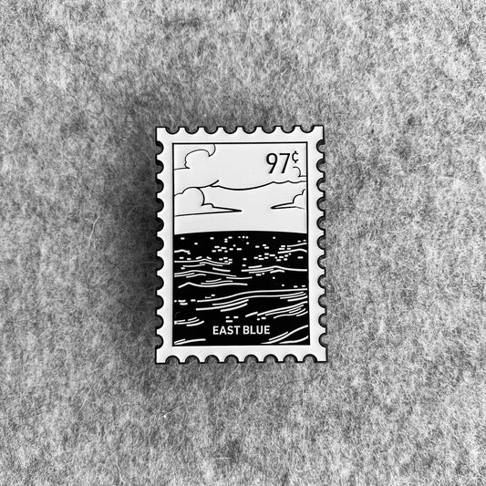 🌊 Set Sail to the East Blue with This One Piece-Inspired Enamel Pin 🏴‍☠️