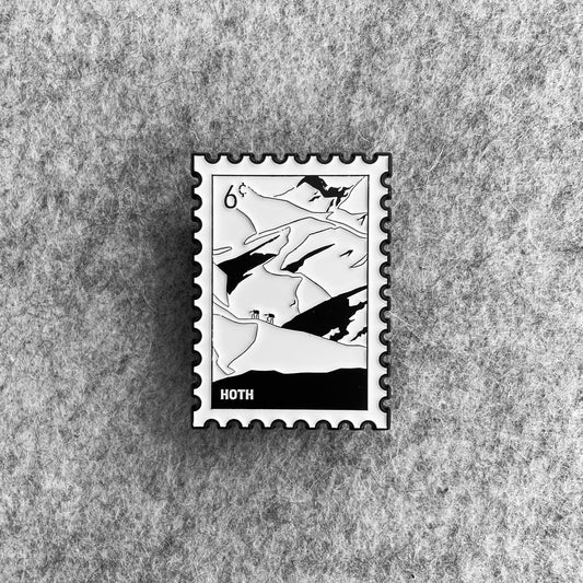 ❄️ Explore the Frozen Wilderness with a Hoth Enamel Pin 🌨️