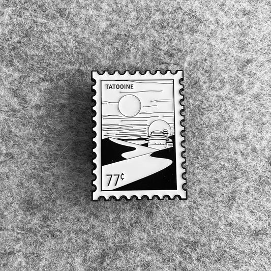 🏜️ Journey to the Desert World of Tatooine with a Collectible Enamel Pin 🌟