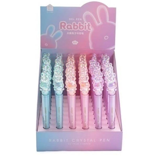CRYSTAL RABBIT GEL PEN