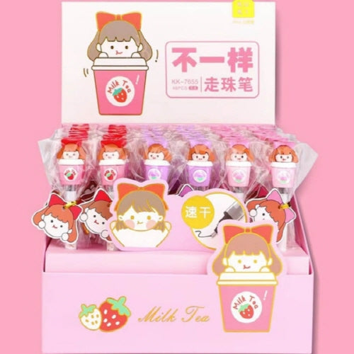 SWEET MILK TEA GIRL INK GEL PEN