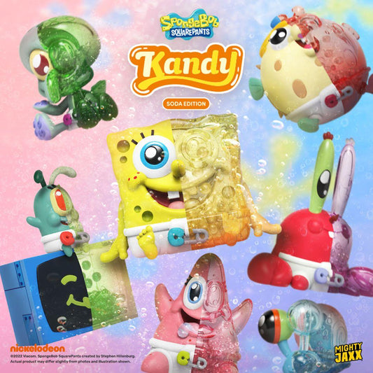 Kandy x Spongebob Squarepants (Soda Edition) Series Blind Box by Mighty Jaxx