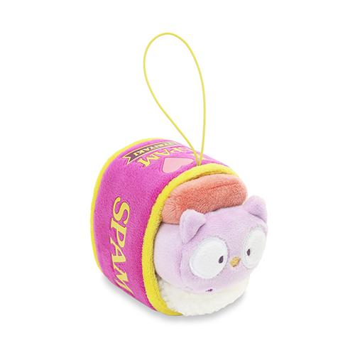 Anirollz - SPAM Teriyaki Owlyroll Plush Keychain (Mini)