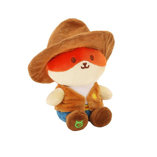 Anirollz - Western Cowboy Foxiroll Plush Sitting