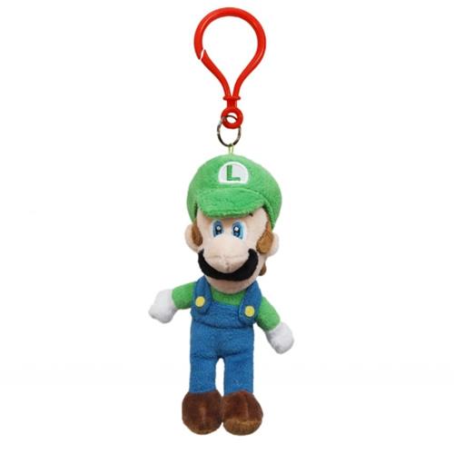 SUPER MARIO LUIGI 7" PLUSH DANGLER