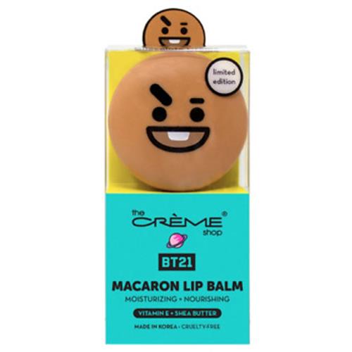 TCS BT21 MACARON LIP BALM SHOOKY CHOCOLATE CREME