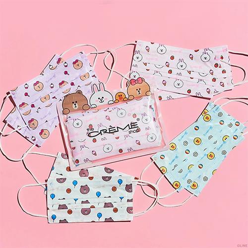 TCS X LINE FRIENDS PROTECTIVE FACE MASKS