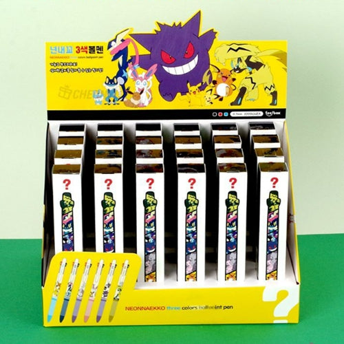 POKEMON 3-COLOR BALLPOINT PEN