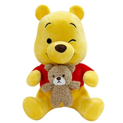 DISNEY PLUSH - WINNIE THE POOH WITH BEAR 25CM