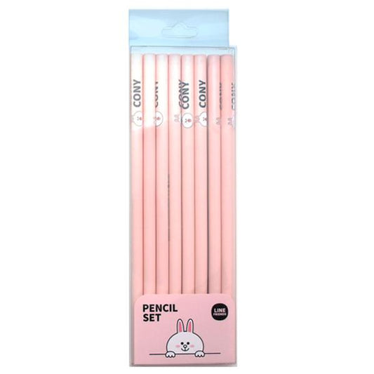 Line Friends 8pcs Pencil Set : Cony