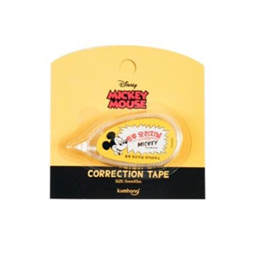 MICKEY MOUSE RETRO CORRECTION TAPE - YELLOW