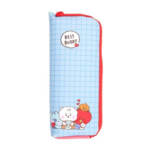 BT21 SLIM POUCH - SKY 9.5 CM X 2.5 CM X 20.5 CM