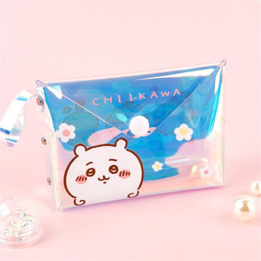CHIIKAWA HOLOGRAM POUCH - CHIIKAWA 8X11CM